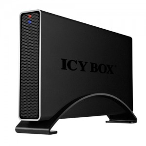 ICY BOX IB-318StU3-B (1 x SATA II, USB 2.0 & USB 3.0)