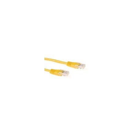 ACT U/UTP 1 meter CAT6 patchcable yellow