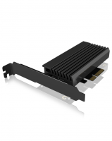 ICY BOX Converter voor 1x M.2 NVMe naar PCIe x4 IB-PCI214M2-HSL