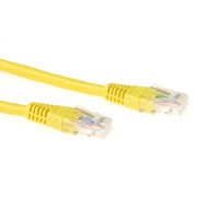 ACT U/UTP 0.50 meter CAT6 patch cable yellow