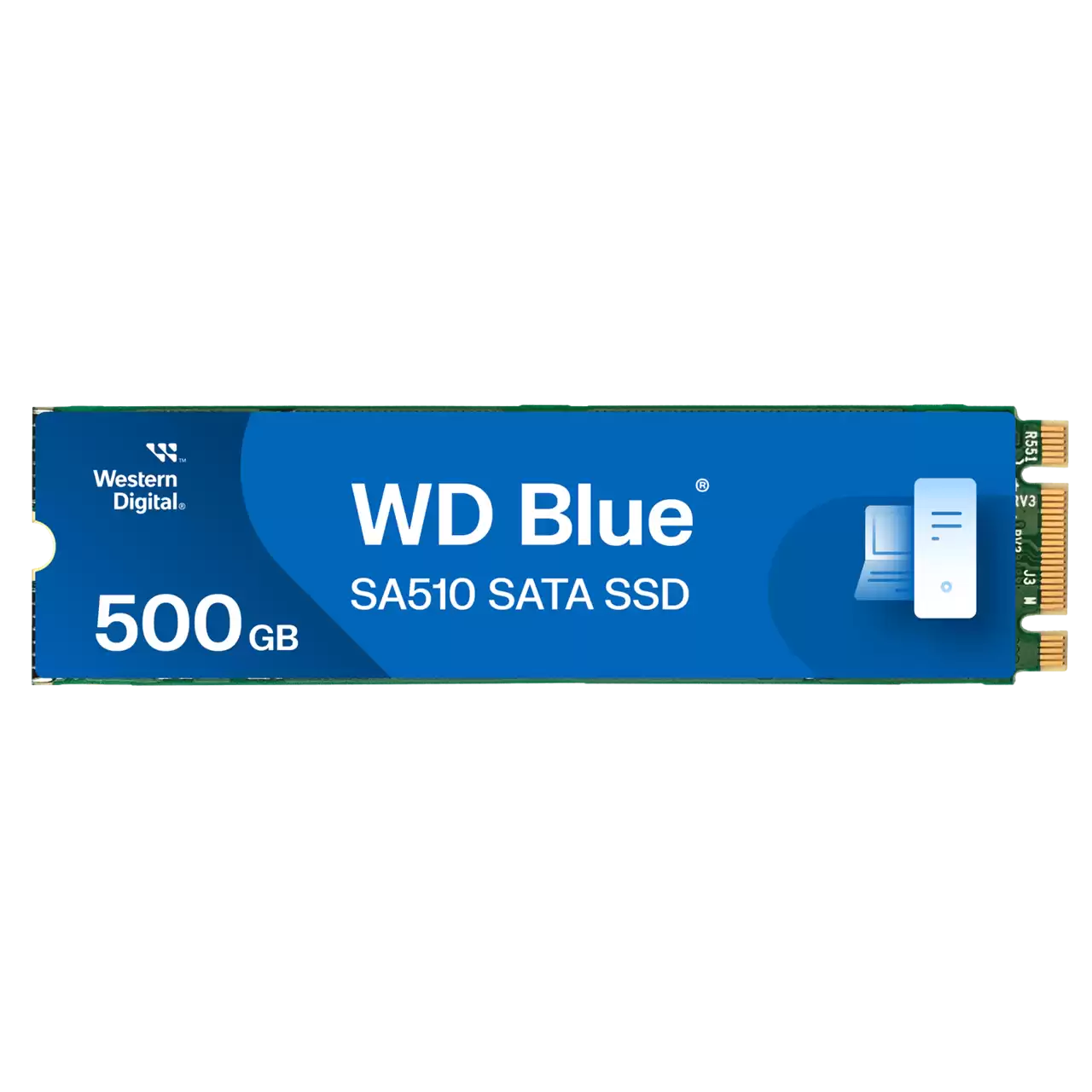 500GB Western Digital Blue SSD M.2 2280 WDS500G3B0B