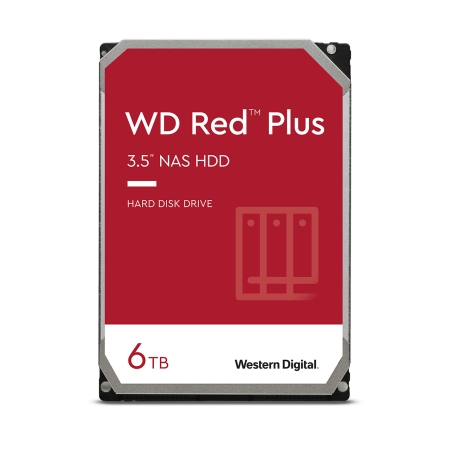 WD 6TB SATA III 64MB RED NAS HDD (WD60EFAX)