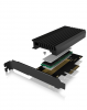 ICY BOX Converter voor 1x M.2 NVMe naar PCIe x4 IB-PCI214M2-HSL