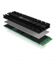 ICY BOX Heat sink set for M.2 2280 SSD IB-M2HS-701