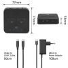 ACT M.2 NVMe/PCIe dual SSD docking clone station, USB-C 3.2 Gen2