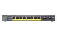 Netgear GS110TP ProSafe 8 Ports Gigabit POE Smart Switch met 2 G