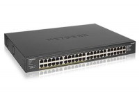 48-poorts Gigabit Ethernet unmanaged PoE+-switch