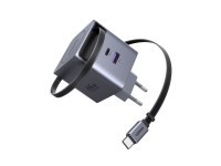 UGREEN 65W GaN Fast Charger with Retractable Cable 65825