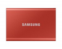 2TB Samsung Portable SSD T7 MU-PC2T0R - Red