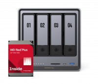 UGREEN DXP4800 Plus 4Bay 16TB NAS met 4x 4TB WD RED