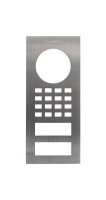 DoorBird Front panel D1101V Stainless steel V2A, brushed