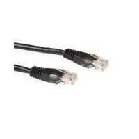 ACT U/UTP 1 meter CAT6 patchcable black