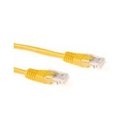 ACT U/UTP 1 meter CAT6 patchkabel geel