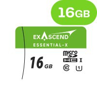 16G Exascend Essential-X micro SD card ES016GTFC1MP