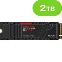 2TB SanDisk Optimus GX PRO 850X PCIe 4.0 M.2 NVMe SSD heatsink