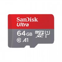 SanDisk Ultra microSD with SD Adapter 64GB SDSQUAB-064G-GN6MA