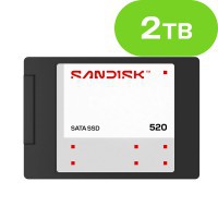 2TB SanDisk 520 SATA III 2,5 SSD SDSS51200TAB-000G02TB SanDisk 5