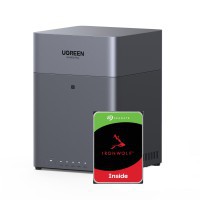 UGREEN DH4300 Plus 4Bay 16TB NAS met 4x 4TB Seagate IW