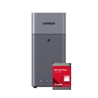 UGREEN DH2300 2Bay 8TB NAS met 2x 4TB WD RED