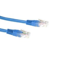 ACT U/UTP 0.50 meter CAT6 patch cable blue