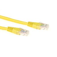 ACT U/UTP 0.50 meter CAT6 patchkabel geel