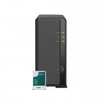 Synology DS124 1Bay 4TB NAS met 1x 4TB Synology HAT3300-4T HDD