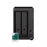 Synology DS723+ 2Bay 8TB NAS met 2x 4TB Synology HAT3300-4T HDD