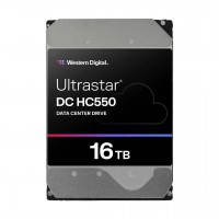 WD 16TB Ultrastar DC HC550 SATA 6Gb/s 512e SE WUH721816ALE6L4