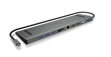 ICY BOX USB Type-C Notebook DockingStation met 3x HDMI IB-DK2106