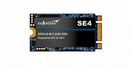 960GB Exascend SE4 NAND Flash SSD Enterprise SATA3 M.2 2242 3D T