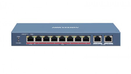 Hikvision 8 Port Fast Ethernet Unmanaged POE Switch DS-3E0310HP-