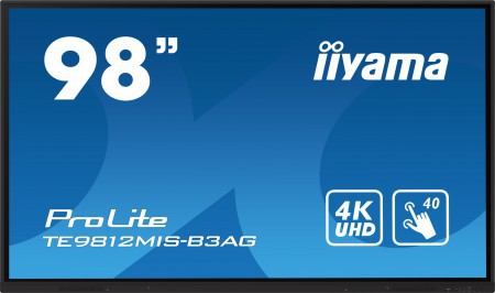 iiyama ProLite TE9812MIS-B3AG - 98inch 4K UHD-Touchscreen monito