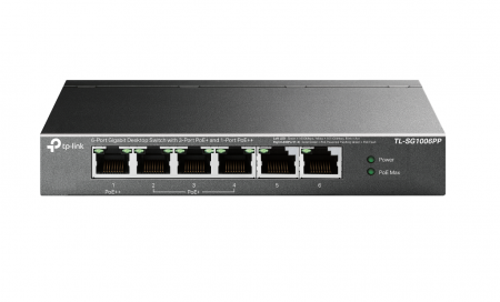 TP-Link 6-Port Gigabit Desktop Switch TL-SG1006PP