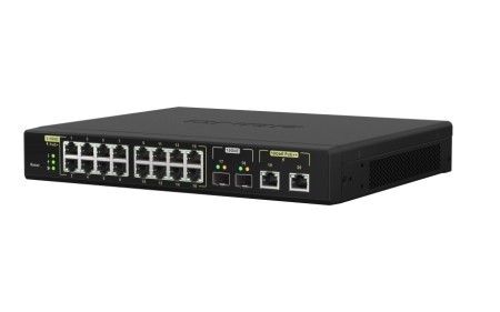 QNAP QSW-M2116P-2T2S L2 PoE managed Switch