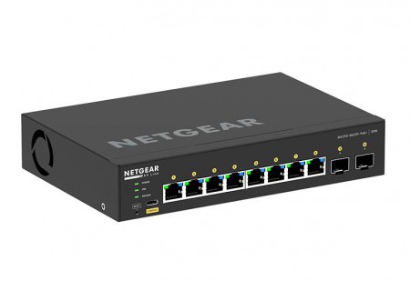 Netgear L3 8x1G PoE+ + 2xSFP+ managed switch M4250-8G2XF-PoE+ GS