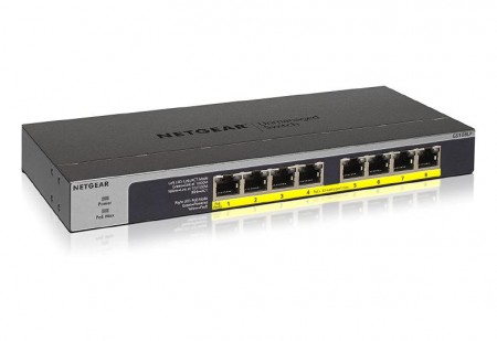 Netgear GS108LP-100EUS (v1) 8 port PoE+ (60 W)