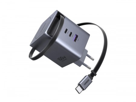 UGREEN 100W GaN Fast Charger with Retractable Cable 65828
