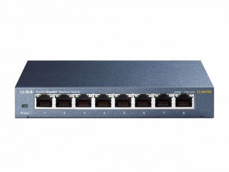 TP-LINK 8-poorts Desktop Gigabit Switch TL-SG108