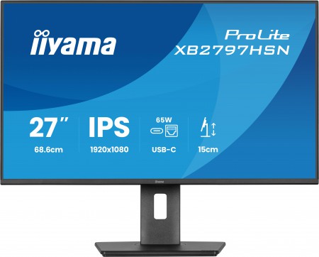 iiyama ProLite XB2797HSN-B1 27" (1920×1080) IPS 100Hz USB-C dock