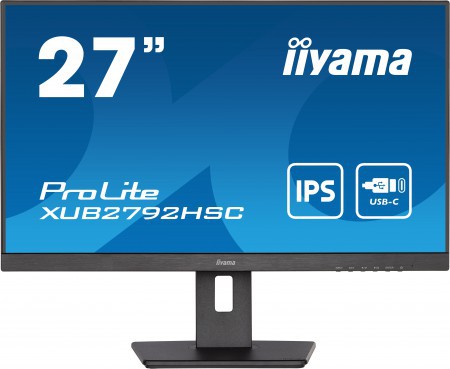 iiyama ProLite XUB2792HSC-B5 27inchIPS met USB-C-connector zwart