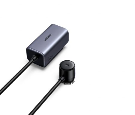UGREEN 150W USB-C Car Charger with Extended USB-A + 2 USB-C Char
