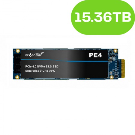 15360GB Exascend PE4 NAND Flash SSD Enterprise NVMe PCIe E1.S 3D