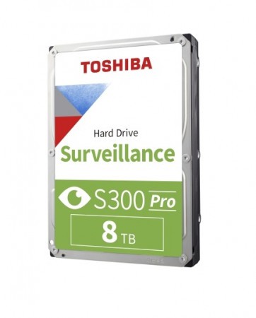 Toshiba 8TB S300 Pro Surveillance Hard Drive (HDWT380UZSVA)