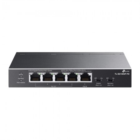 TP-Link5-Port Gigabit Desktop PoE+ Switch TL-SG1005P-PD