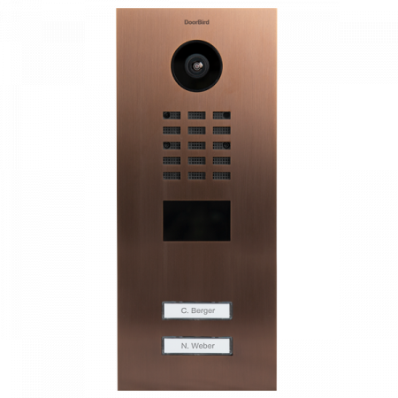 DoorBird IP Video Door Station D2102BV (In-wall/surface-mounted