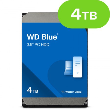 WD 4TB SATA III 128MB Desktop Blue (WD40EZZX)
