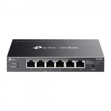 TP-Link New Omada 6-Port Managed Switch ES206GP