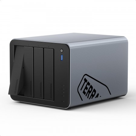TerraMaster F4-425 Pro -N305 SMB 4-Bay NAS *Gunmetal Gray*