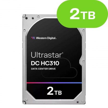 WD 2TB Ultrastar DC HC310 (SATA 6Gb/s) 512n SE HUS726T2TALA6L4