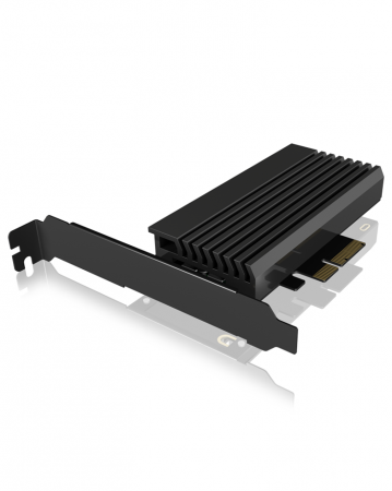 ICY BOX Converter voor 1x M.2 NVMe naar PCIe x4 IB-PCI214M2-HSL